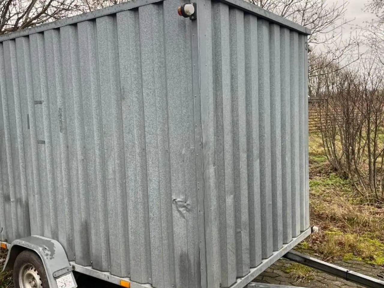 Billede 4 - Variant Lukket Materiale trailer METAL