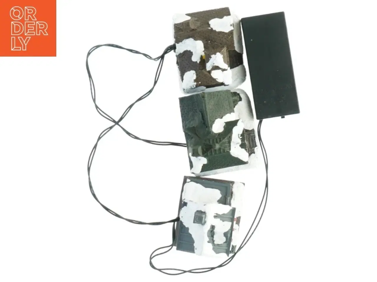 Billede 4 - Juleby lysdekoration (str. 6x7 cm)