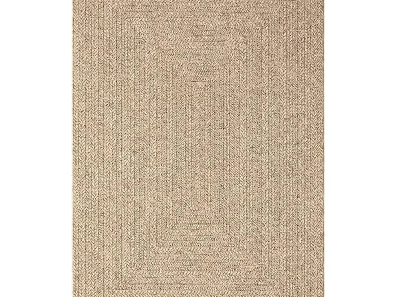 Billede 4 - Gulvtæppe ZIZUR 140x200 cm jute-look indendørs og udendørs