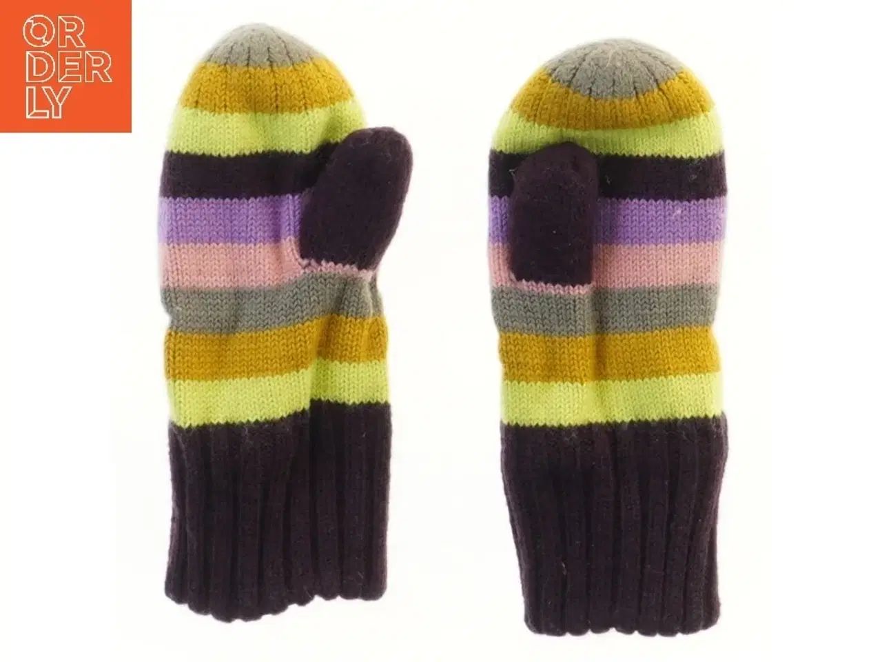 Billede 2 - Strikvotter med striber fra Molo (str. 104)