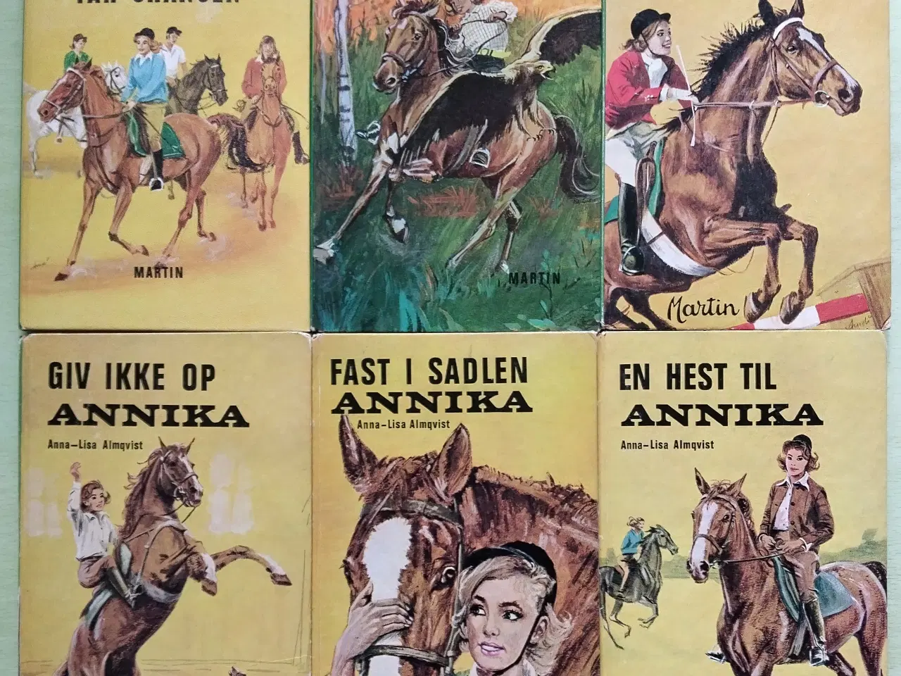 Billede 1 - 6 Stk. Annika Bøger