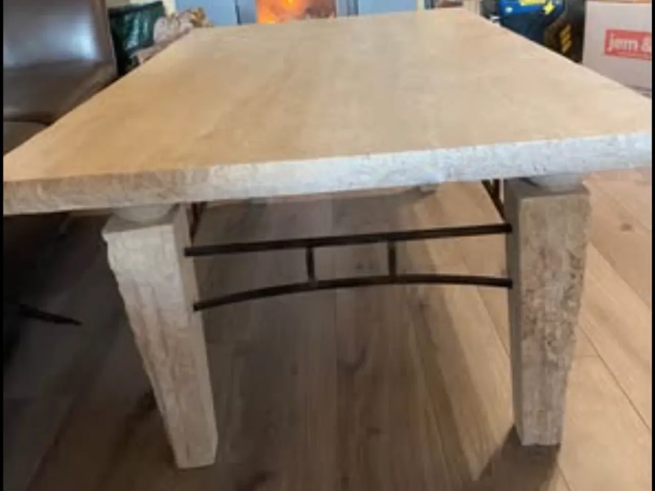 Billede 2 - Sofabord i travertin.