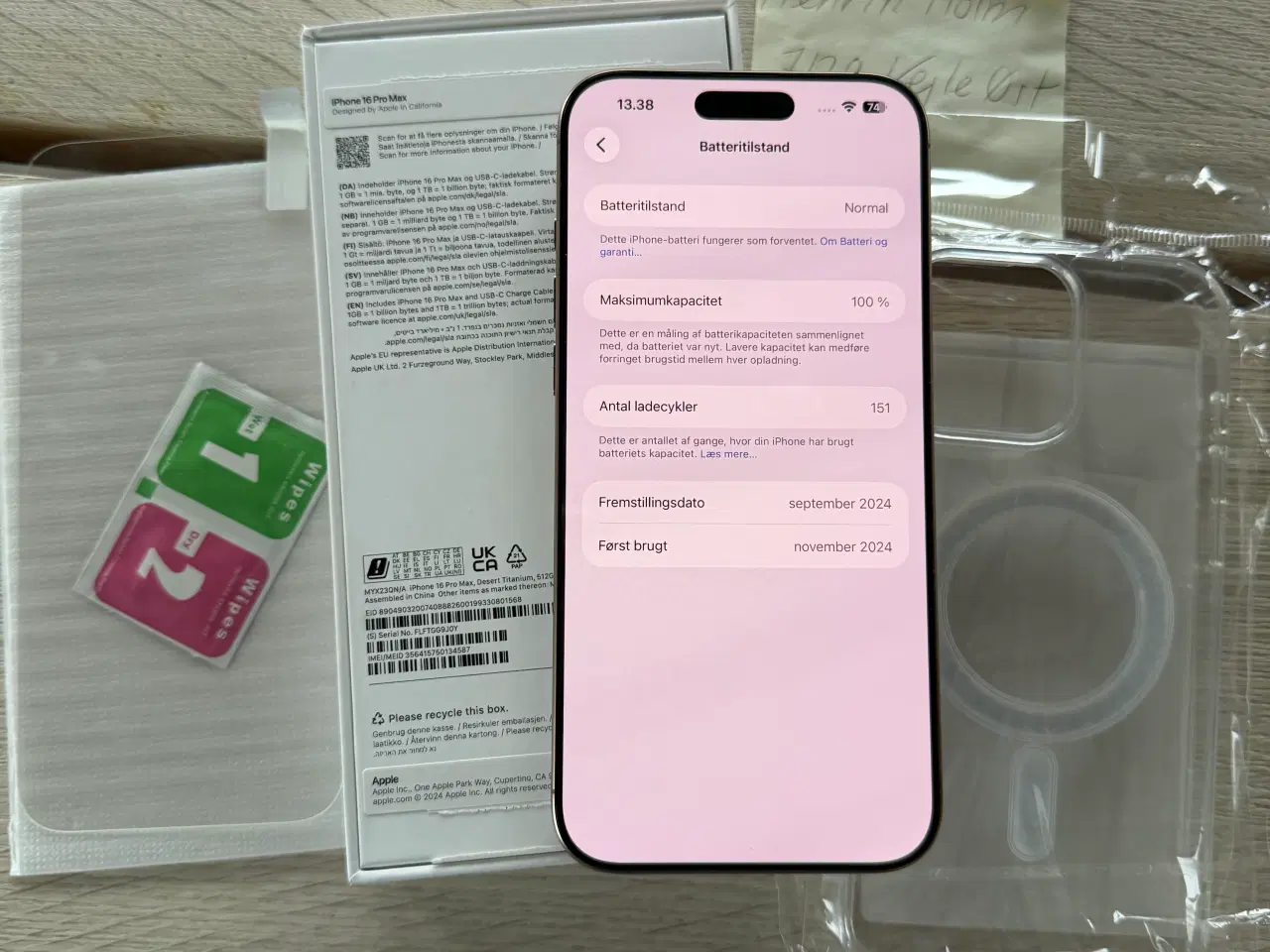 Billede 7 - IPHONE 16 PRO MAX, 512 GB DESERT TITANIUM