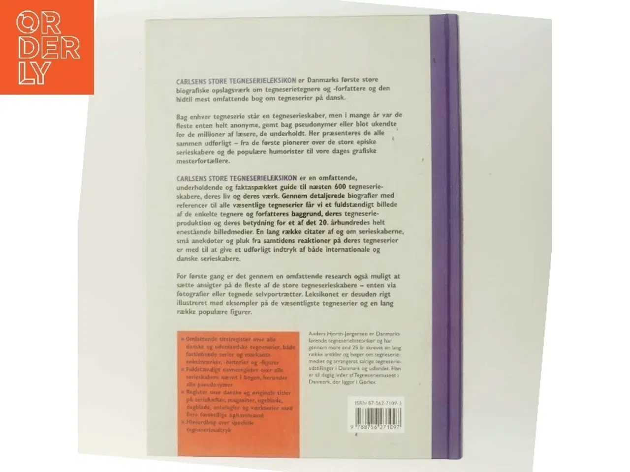 Billede 3 - Carlsens store tegneserieleksikon : alverdens tegneserieskabere af Anders Hjorth-Jørgensen (Bog)