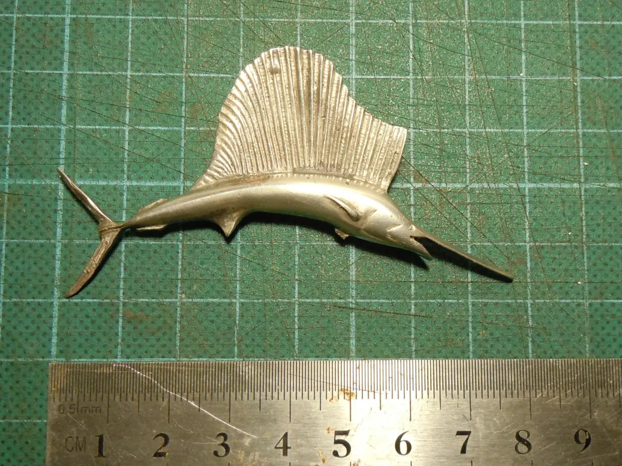 Billede 4 - Sølvbroche, Sejlfisk 900S Royal Denmark.