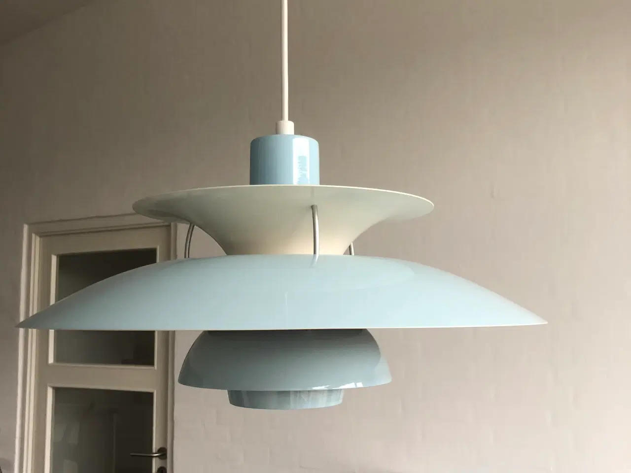 Billede 1 - Ph 5 lampe i turkis blå