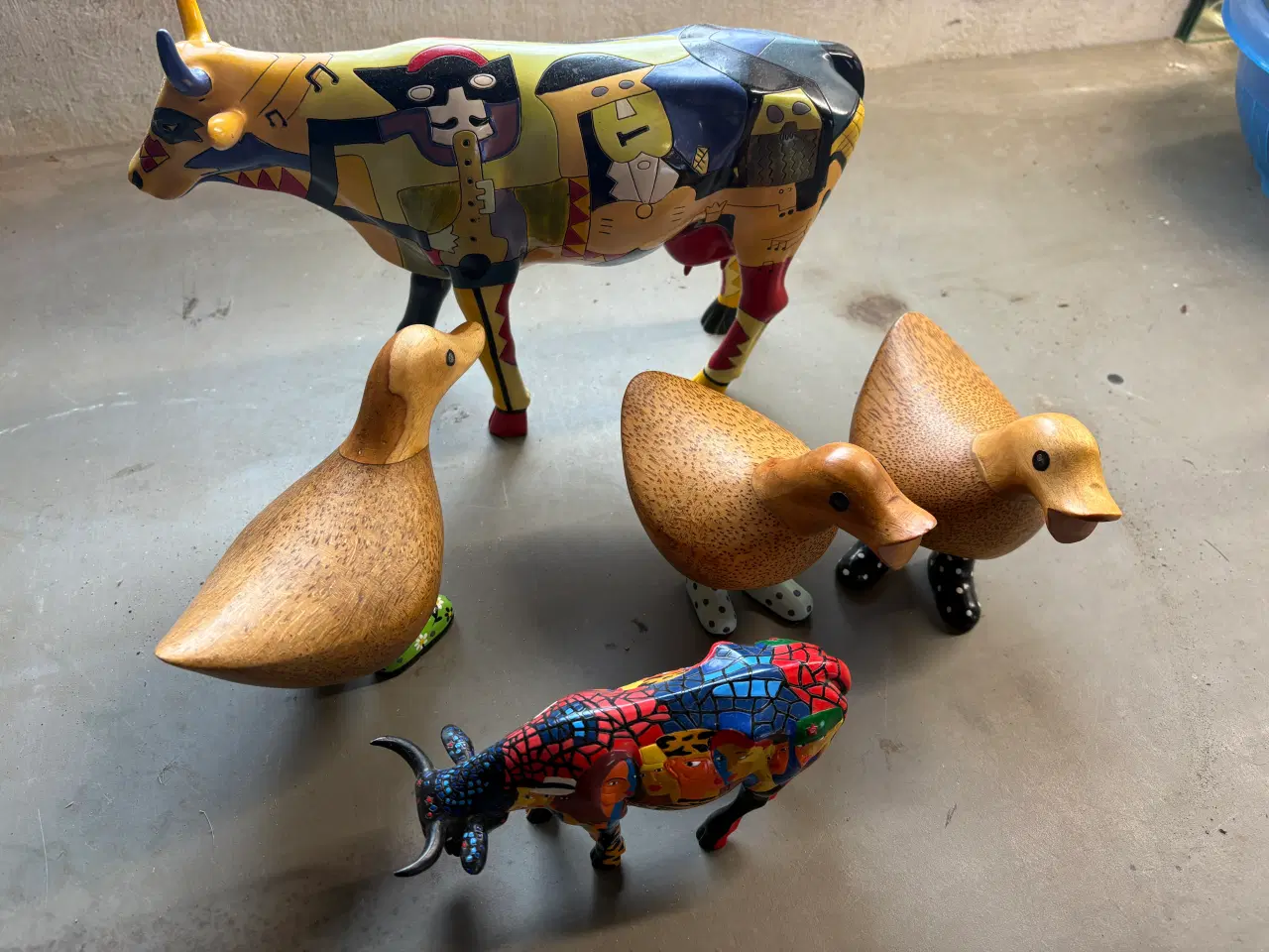 Billede 2 - Pynteting, Cowparade og ænder