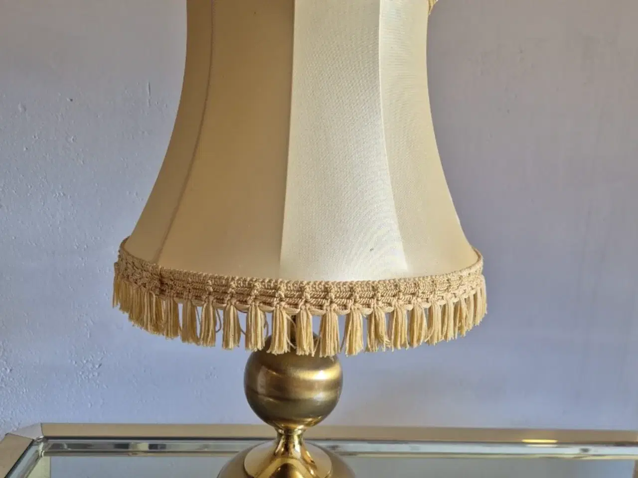 Billede 2 - Messing bordlampe