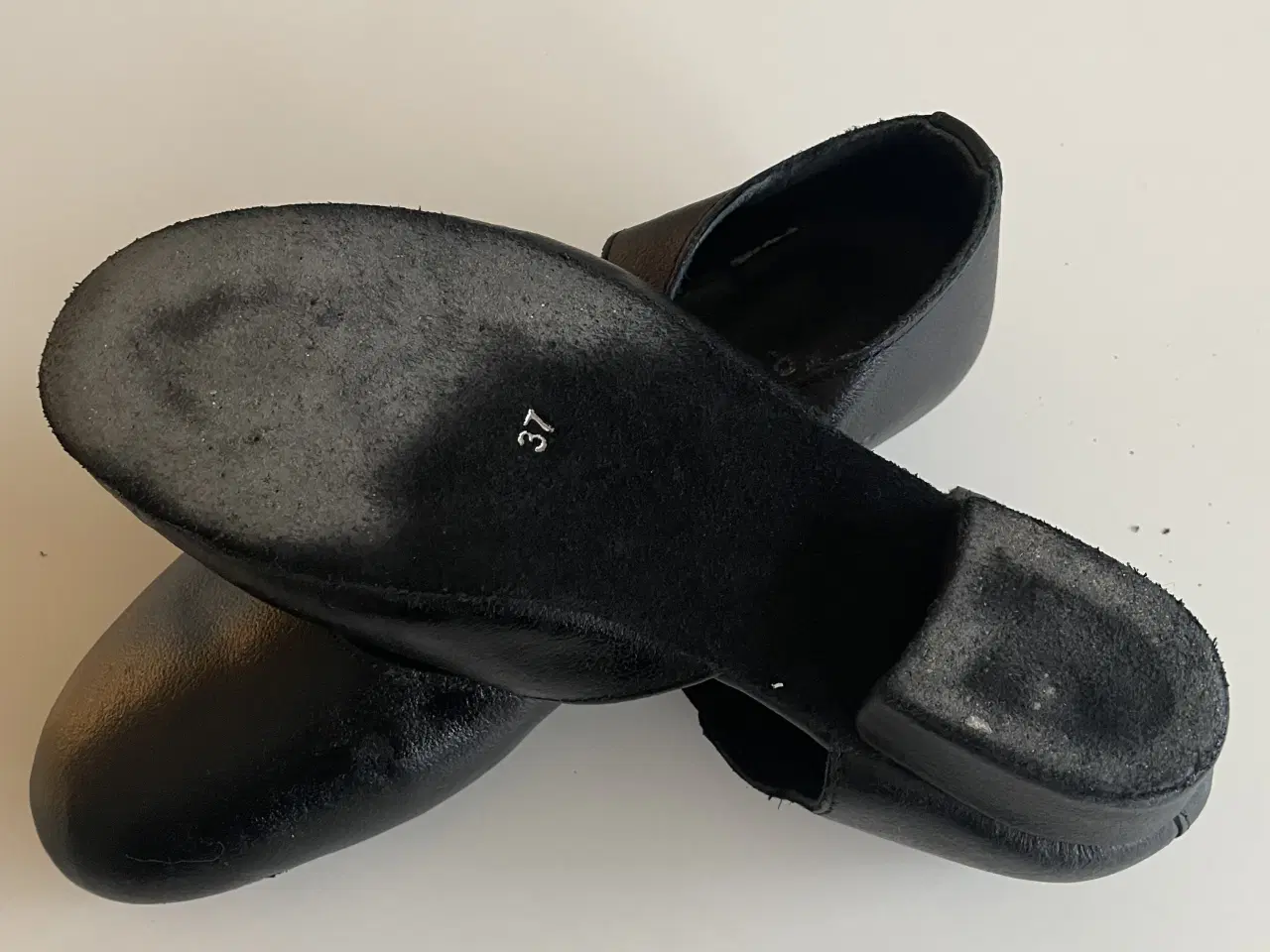 Billede 3 - Rumpf dansesko/træningssko m. elastik - 1313