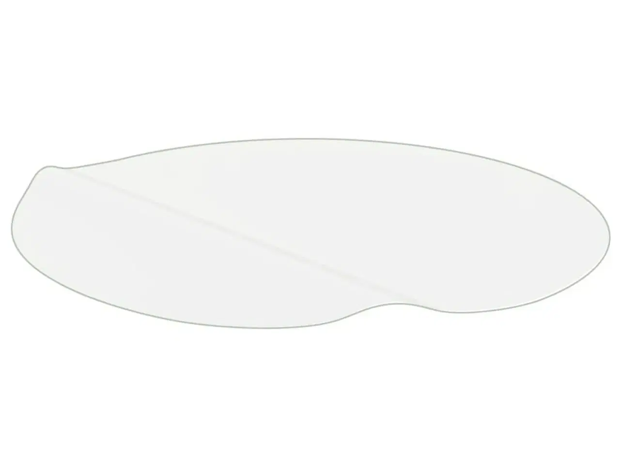 Billede 3 - Bordbeskytter Ø 120 cm 2 mm PVC transparent