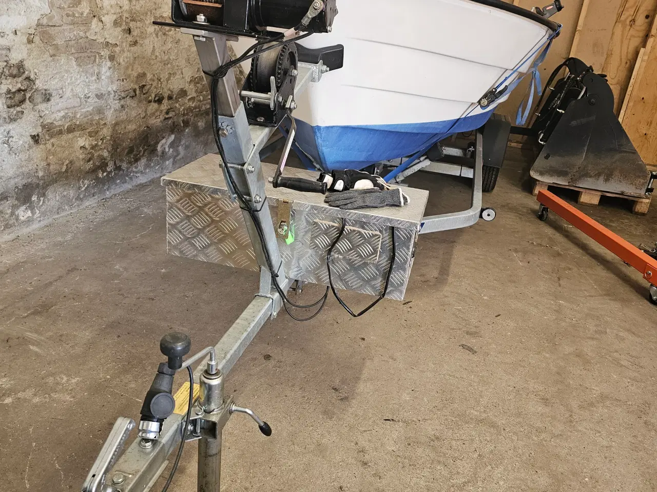 Billede 4 - Jolle 14 fod meget flot og velholdt men ny trailer