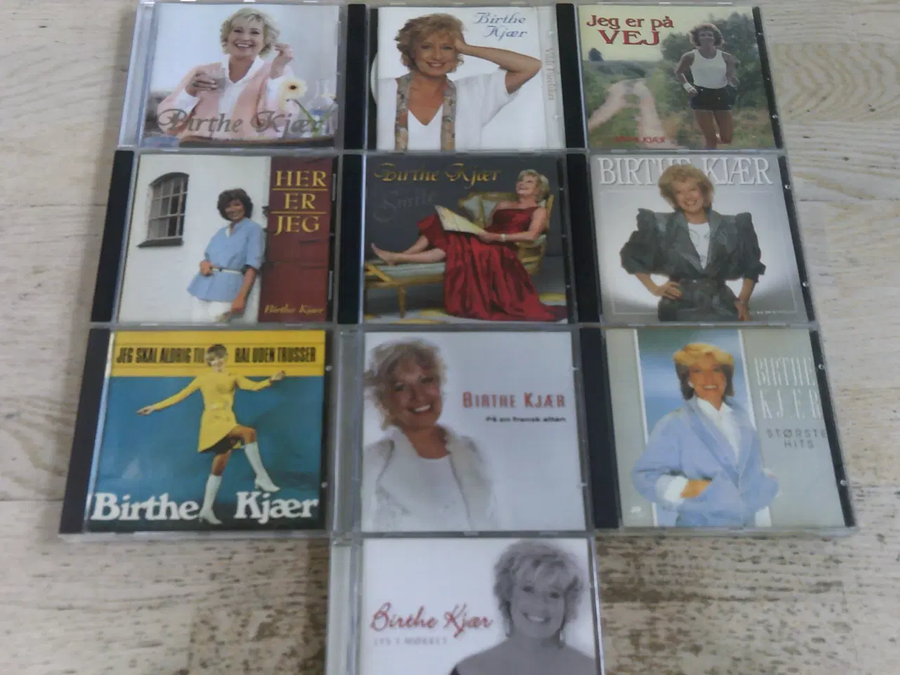 Billede 1 - 36 DANSKE POP CD BIRTHE KJÆR, KAARE NORGE, SWEETHE