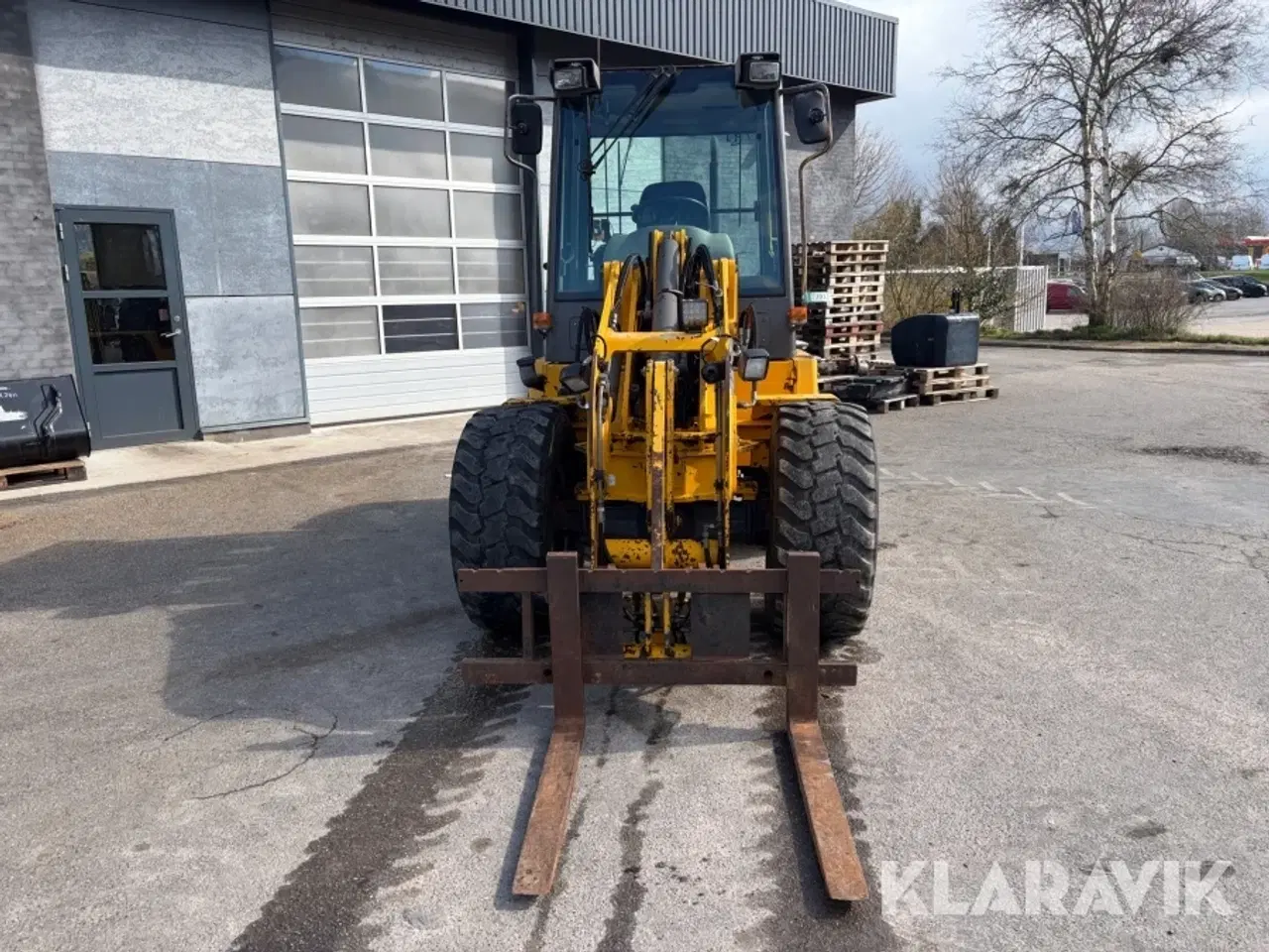 Billede 11 - Minilæsser Ahlmann AS50 med sidetip og Pallegafler