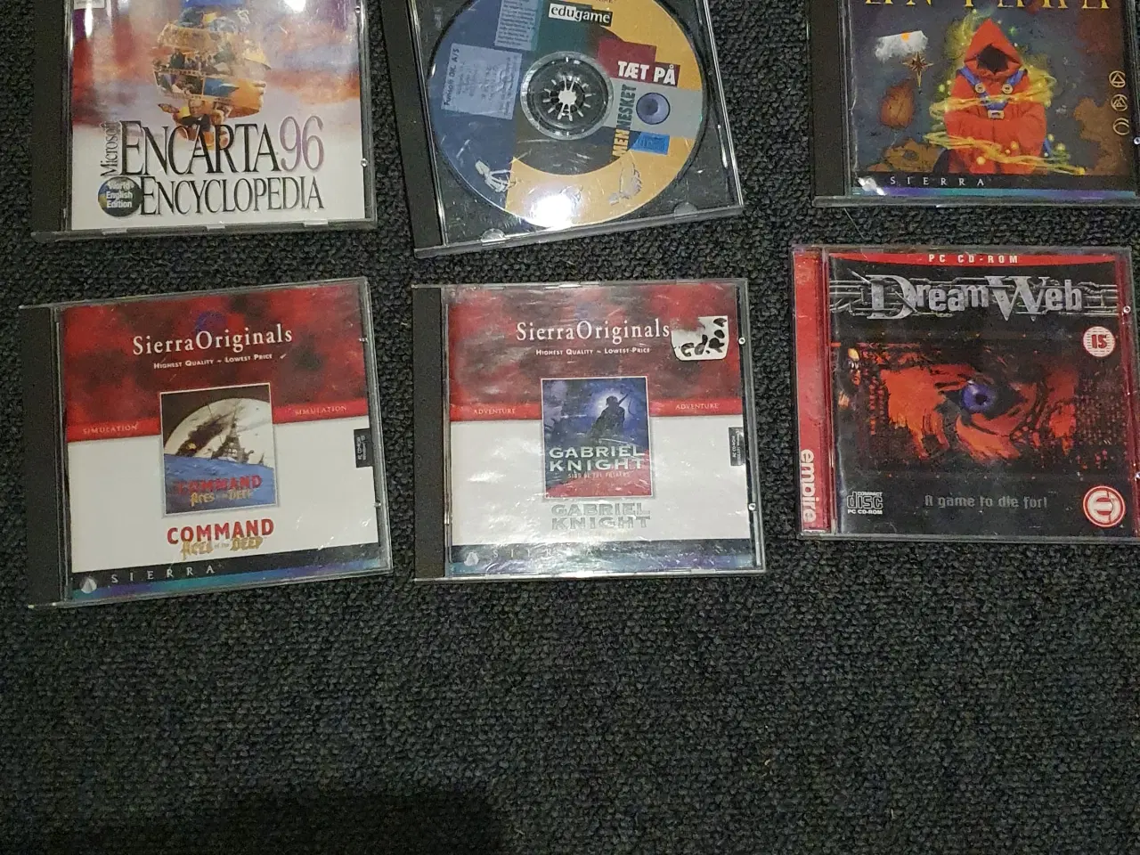 Billede 3 - Retro vintage Ældre  pc spil,  9 stk 360kr 