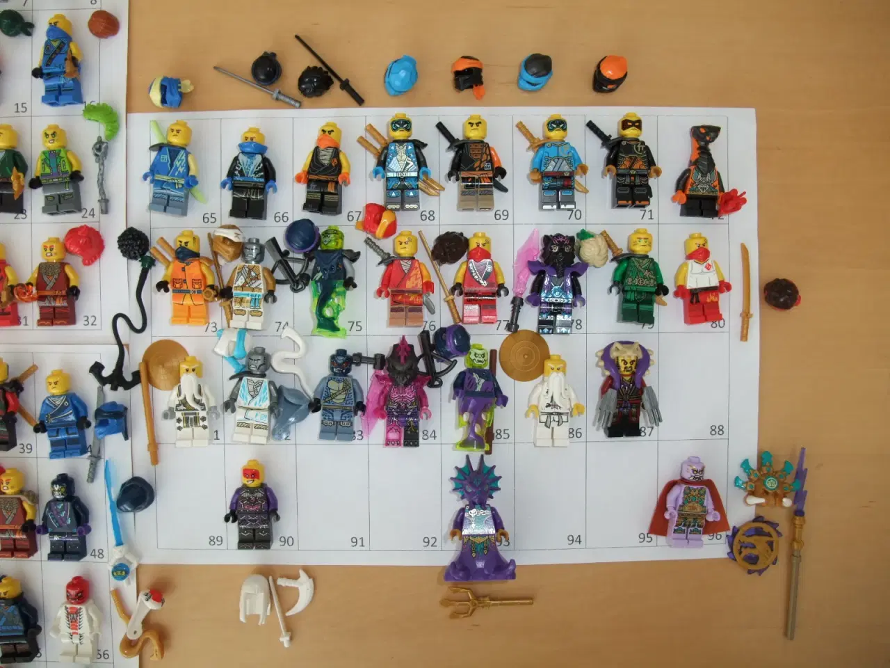 Billede 7 - Lego Ninjago Figurer 