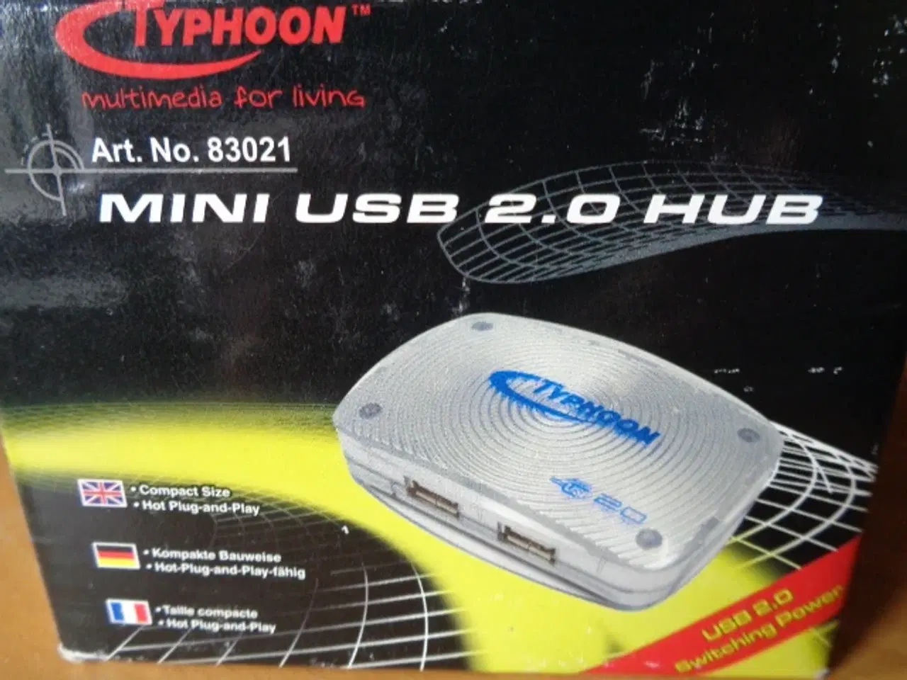 Billede 2 - Mini USB 2.0 hub