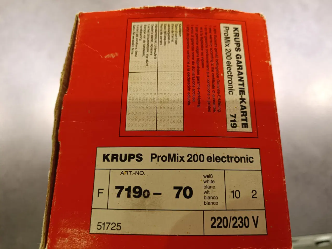 Billede 5 - Krups stavblender ProMix 200 electronic