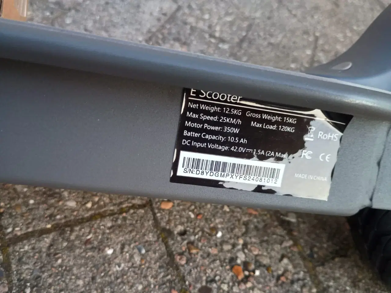 Billede 7 - El-løbehjul, Ny, 3 hastigheder, 30 km,let og prakt