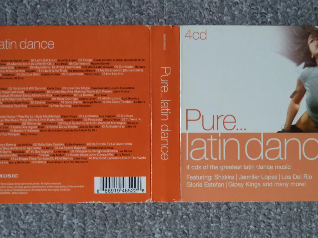 Billede 1 - Opsamling ** Pure... Latin Dance (4-CD-box)       