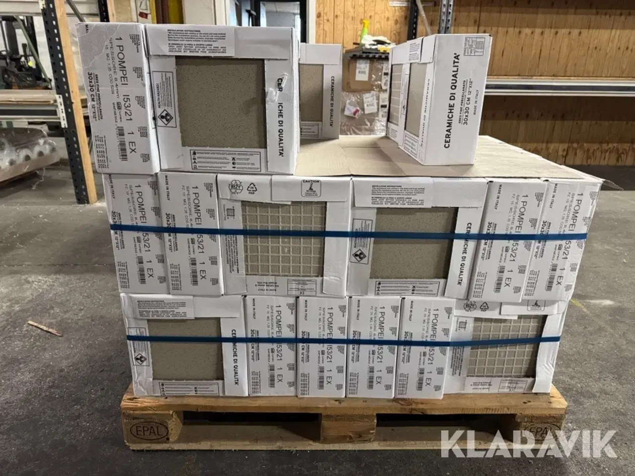 Billede 8 - Fliser Ceramiche di Qualità Pompei I53/21 EX italienske 30x30 cm cirka 46 kasser