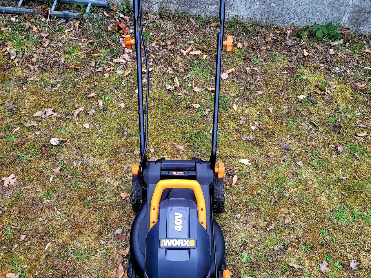 Billede 3 - Worx WG779E.1 batteri plæneklipper