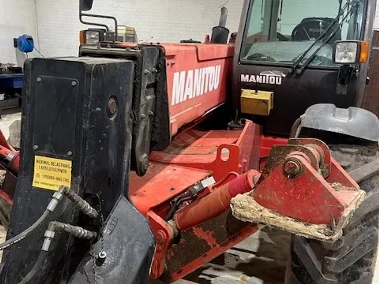 Billede 1 - Manitou MT1235ST SYNET M. GALV. KURV OG DREJELED