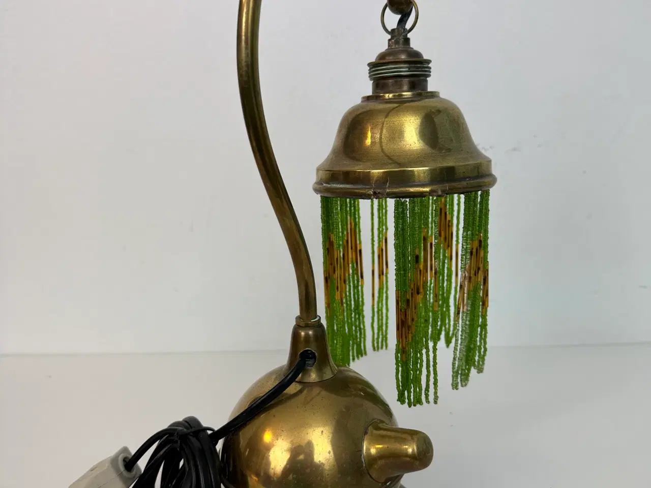 Billede 6 - Vintage messing bordlampe