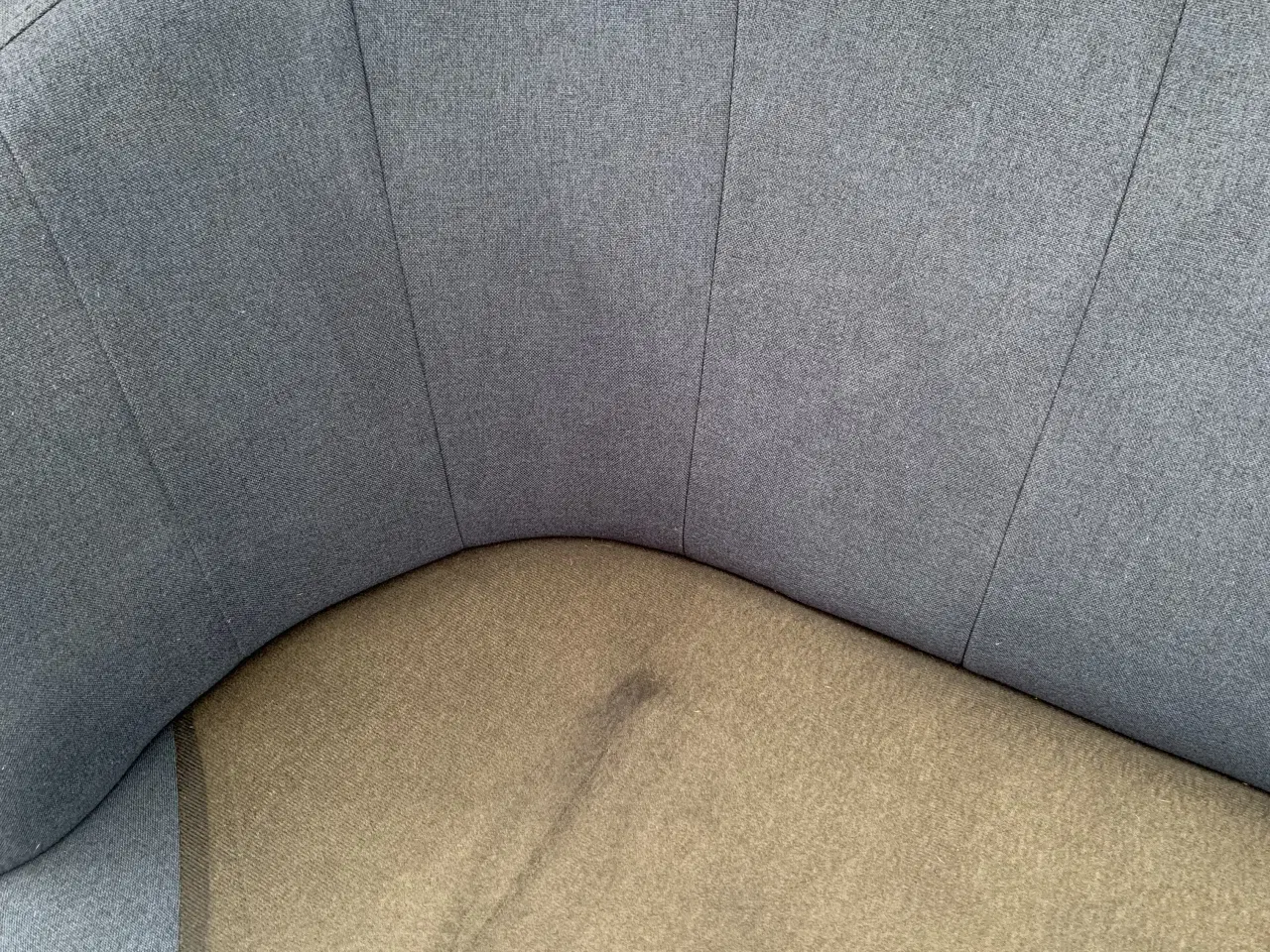 Billede 3 - 2 personers sofa i mørkeblå