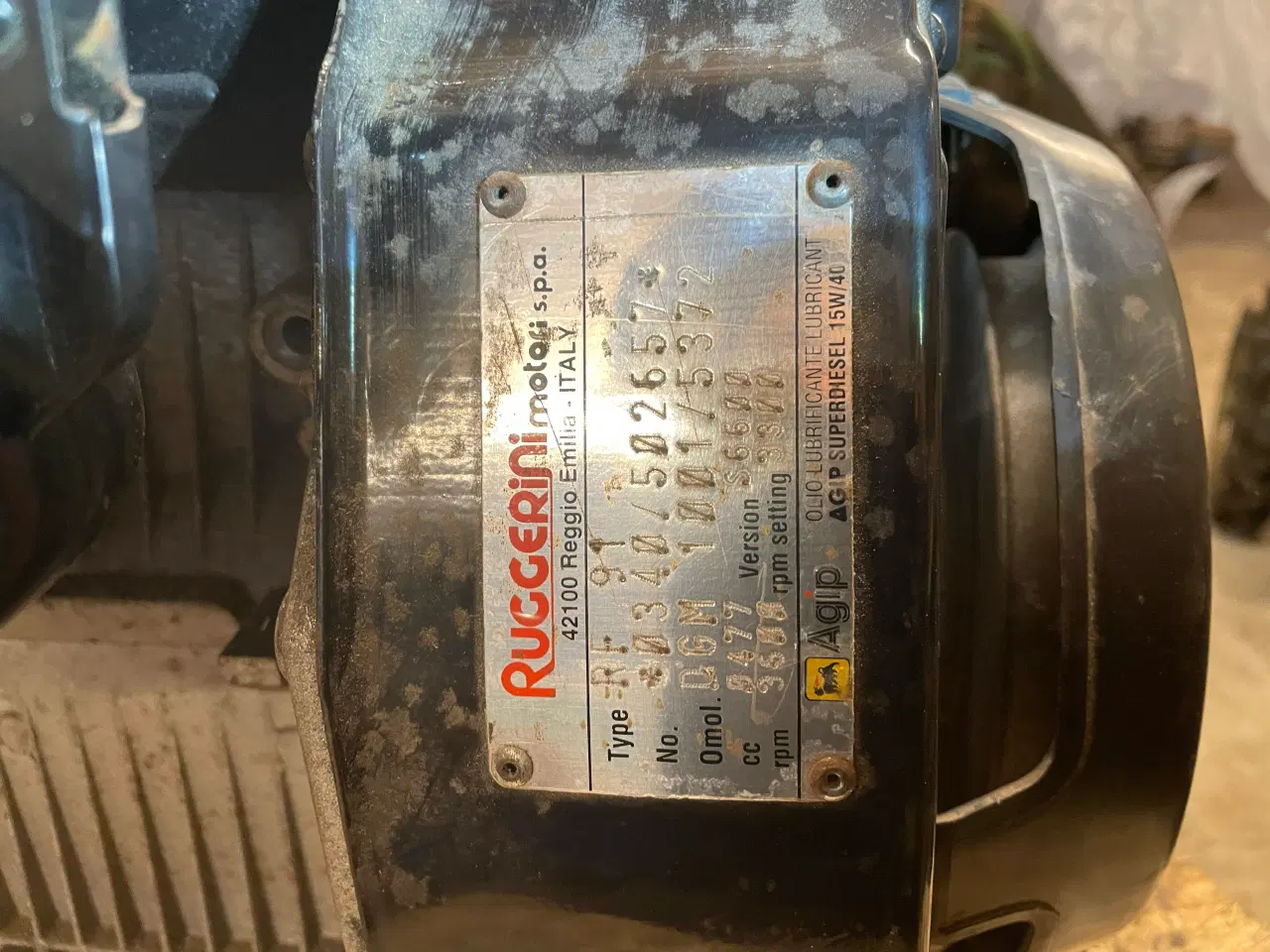 Billede 5 - Ruggerini RF 91 Diesel motor
