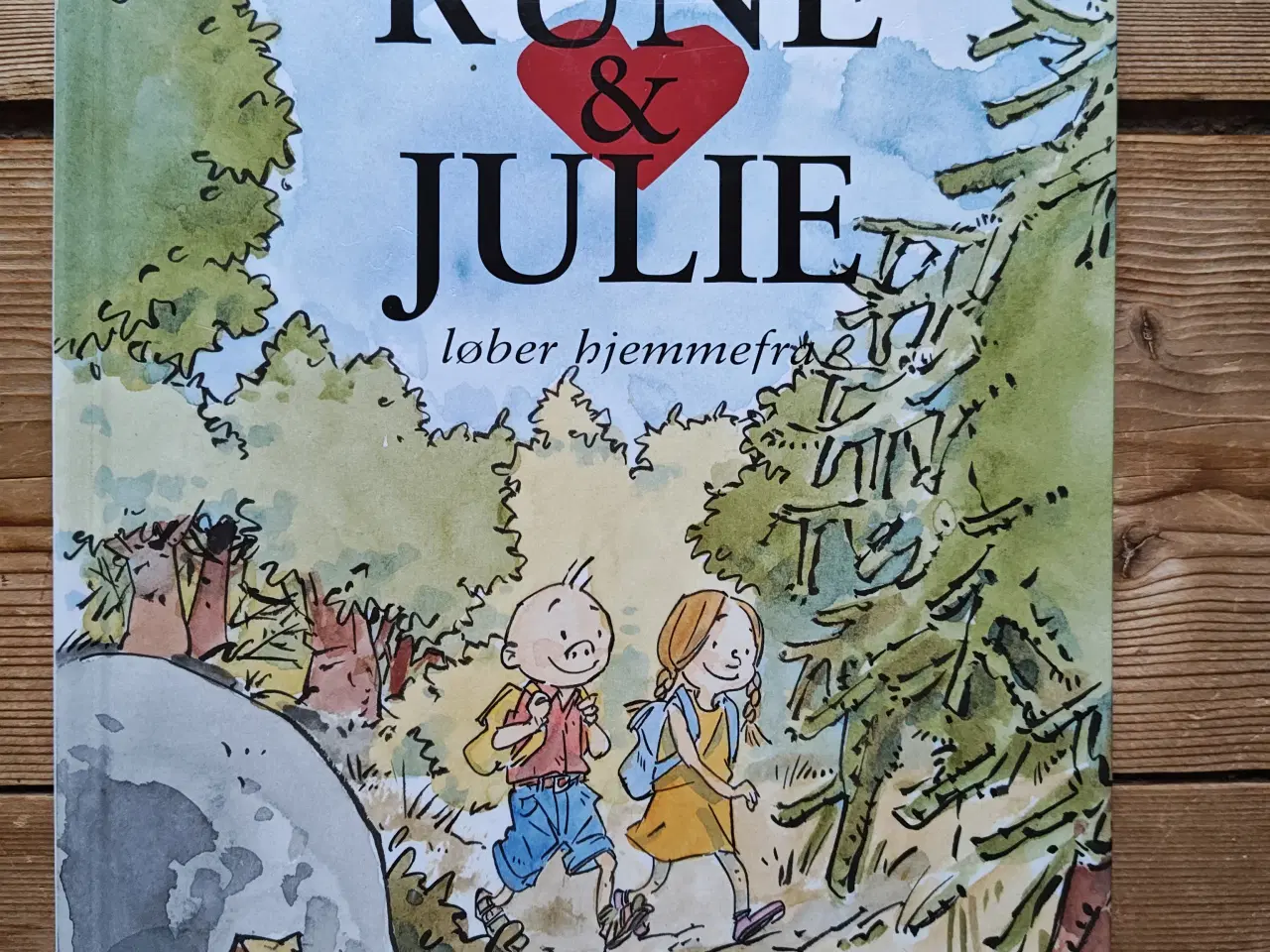 Billede 1 - Rune & Julie løber hjemmefra BOG