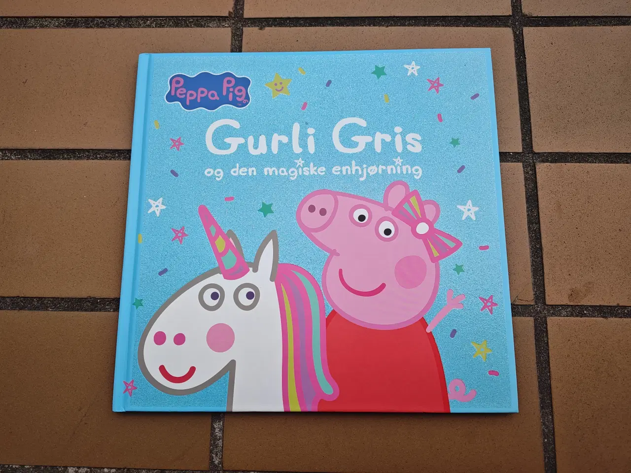 Billede 1 - STOR Gurli Gris og den magiske enhjørning BOG