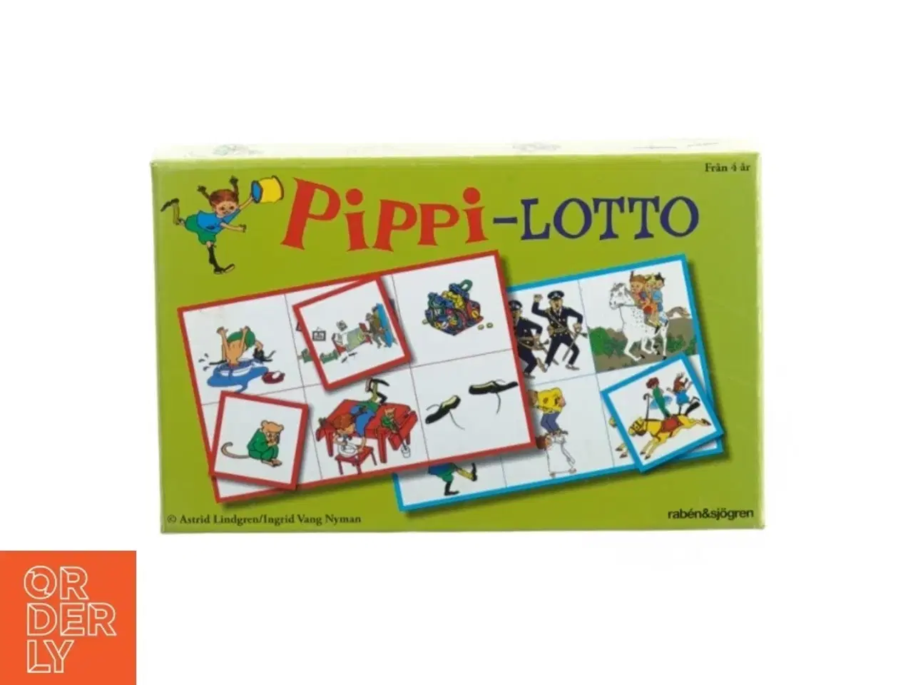 Billede 1 - Pippi-lotto (str. 24 x 15 x 4 cm)