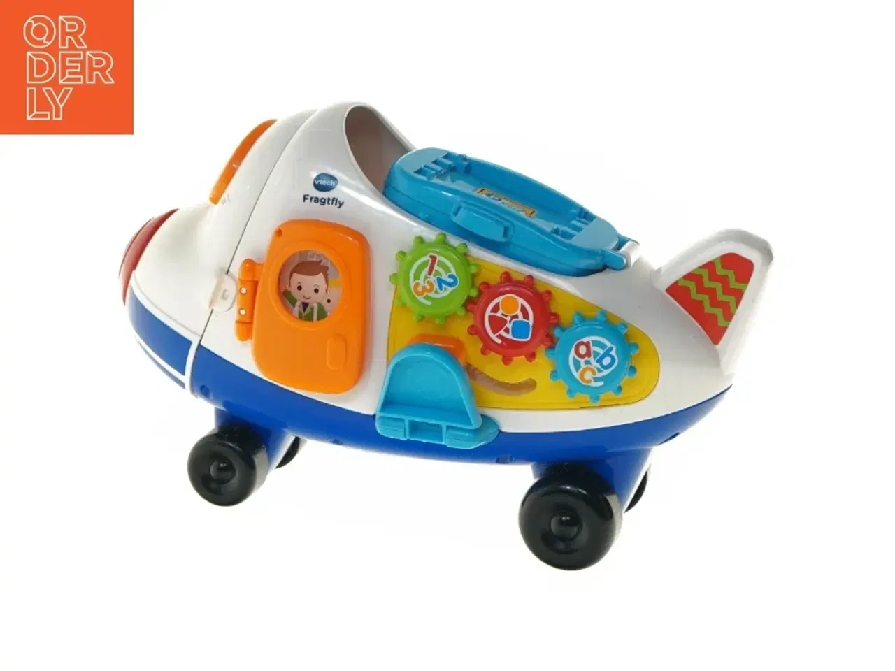 Billede 1 - Legetøjs flyvemaskine fra VTech inkl bil (str. 33x20 cm)