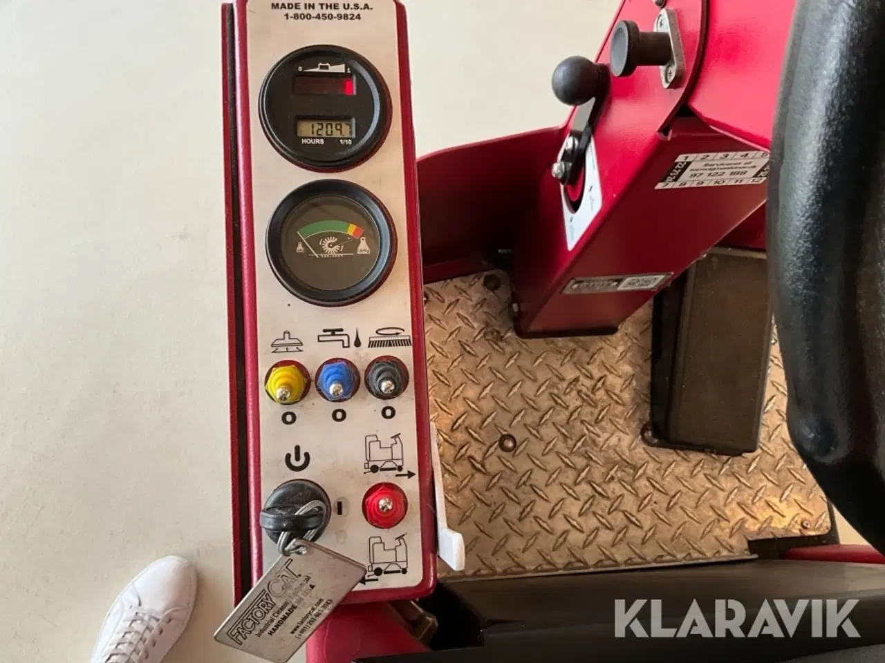 Billede 12 - Kombi / fejemaskine Factorycat Pilot 24C