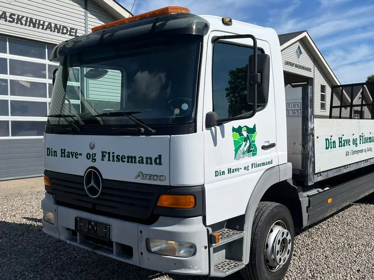 Billede 7 - Mercedes Atego  Knæklad 7.5m, med rampe i fuld brede i bag.