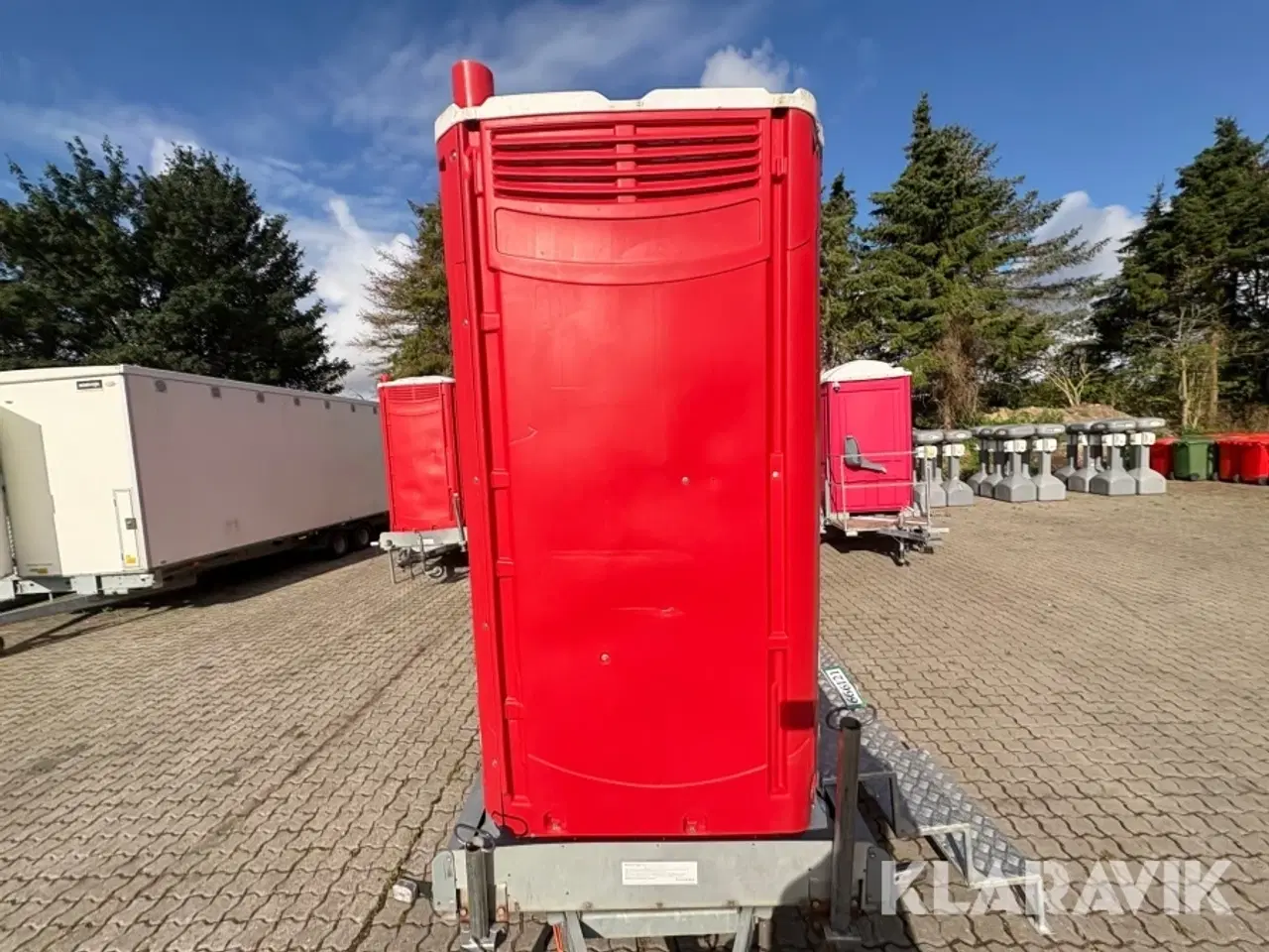 Billede 11 - Dobbelt toilet trailer Stema F 7515