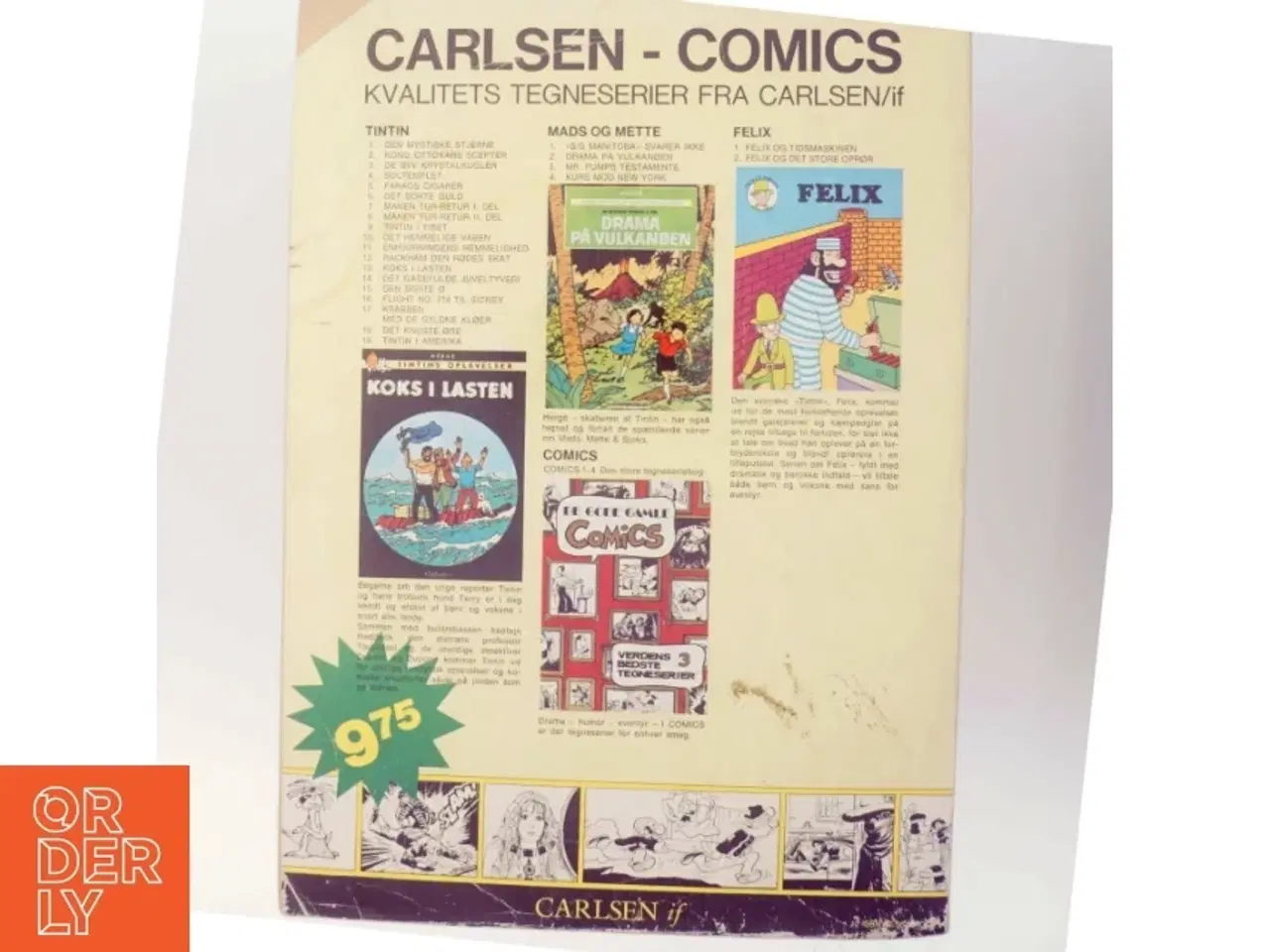 Billede 3 - Tegneseriebog - Comics 4 fra Carlsen