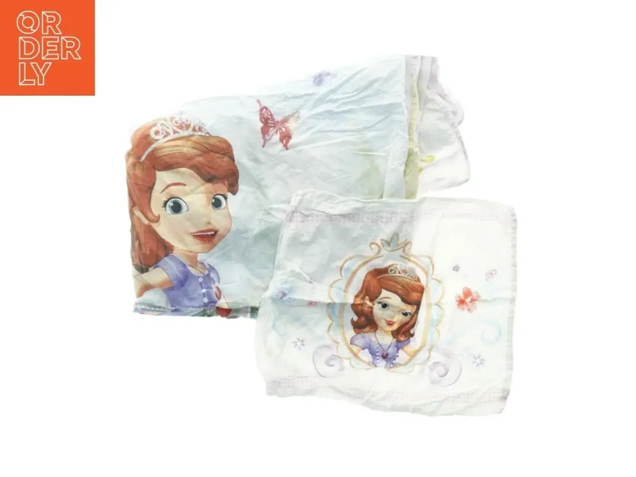 Billede 3 - Børnesengetøj med prinsesse (str. 92 x 126 cm)