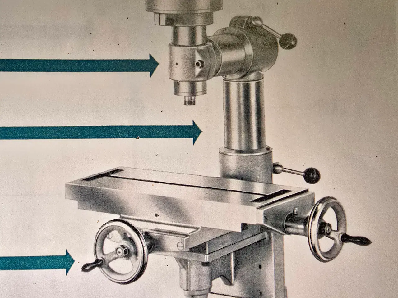 Billede 2 - Metalfræser,  multi fræsemaskine 