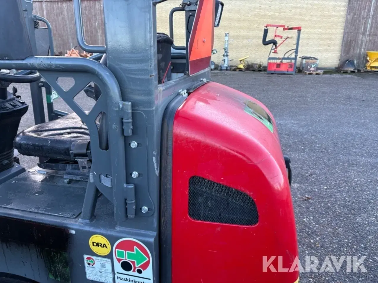 Billede 7 - Minilæsser Weidemann eHoftrac 1160 med skovl