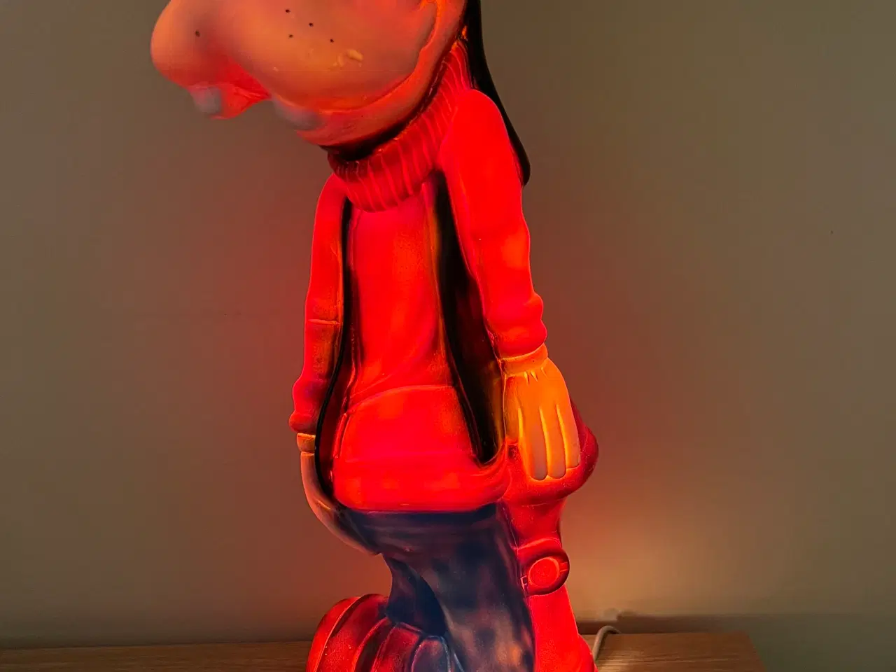 Billede 1 - Stor sjælden Disney Fedtmule lampe fra Heico 