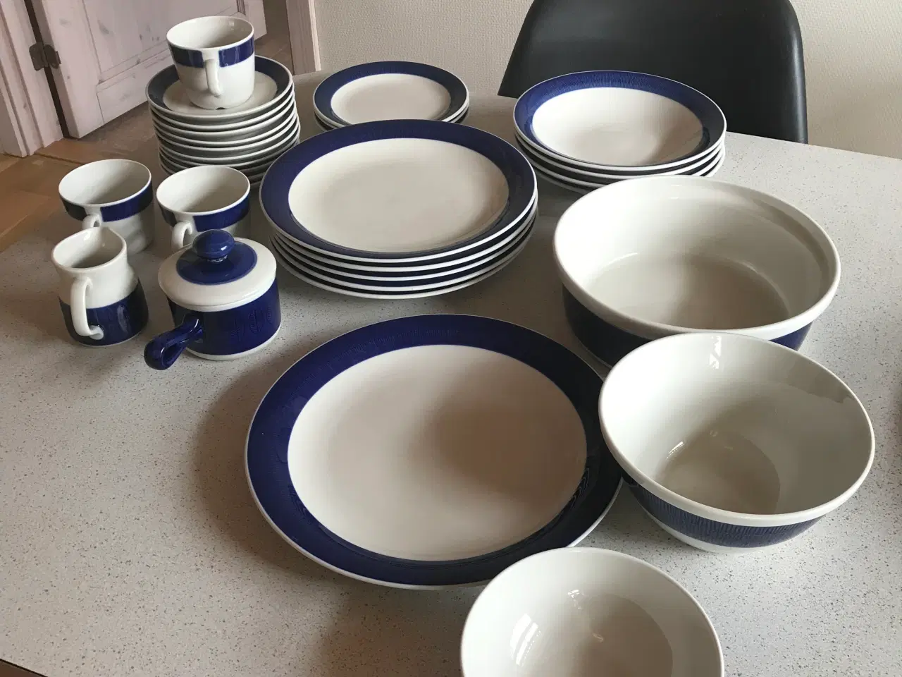Billede 1 - Blå Koka, Rørstrand service
