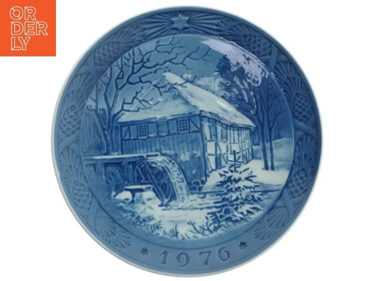 Billede 6 - Royal Copenhagen Porcelænsjuleplatter (str. Ø 18 cm, 6 styk)