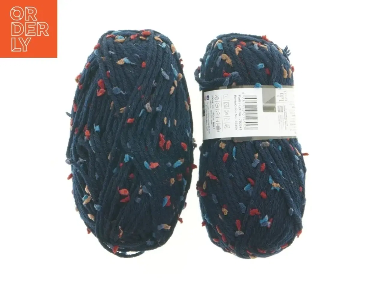 Billede 1 - 200 gram Garn med nister