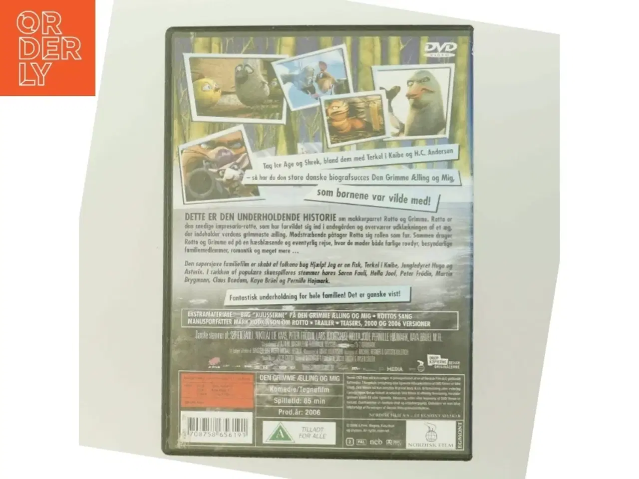 Billede 3 - Den grimme ælling og mig DVD fra Nordisk Film