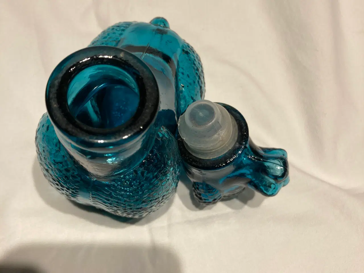 Billede 8 - Blå Empoli karaffel puddelhund