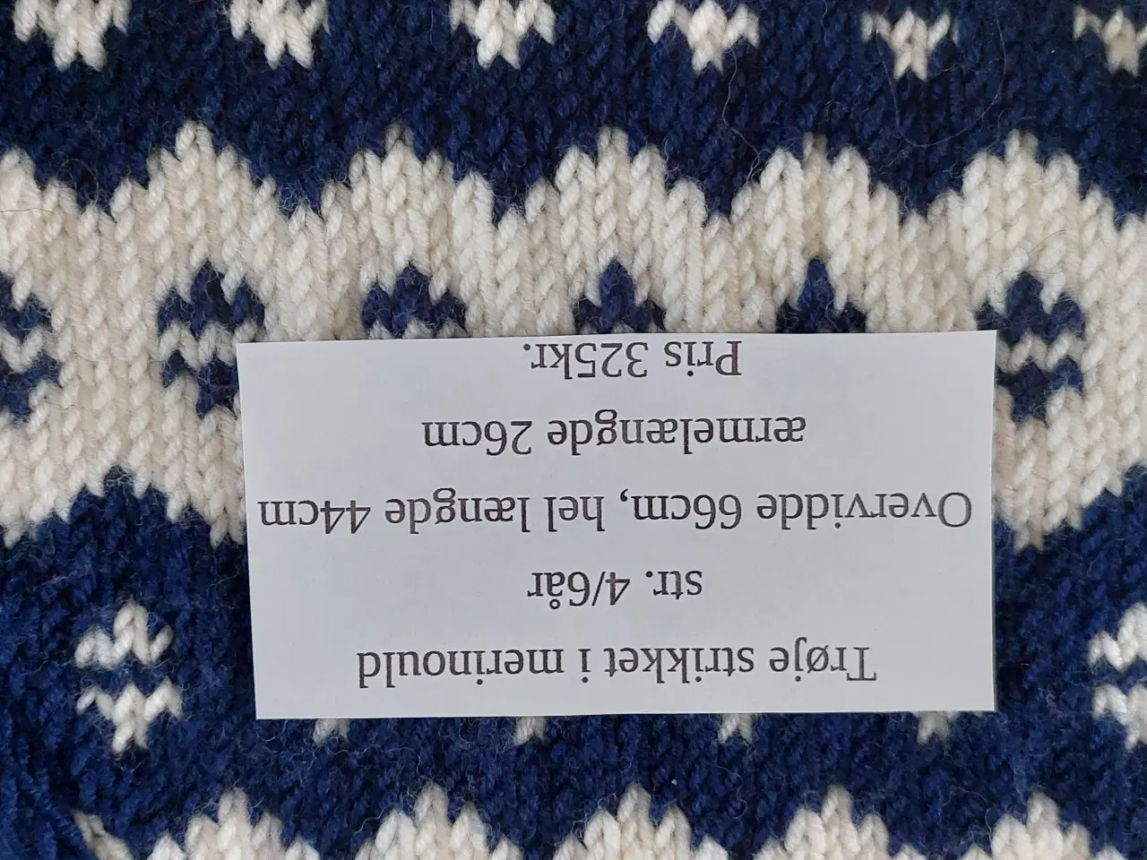 Billede 4 - Håndstrikket 