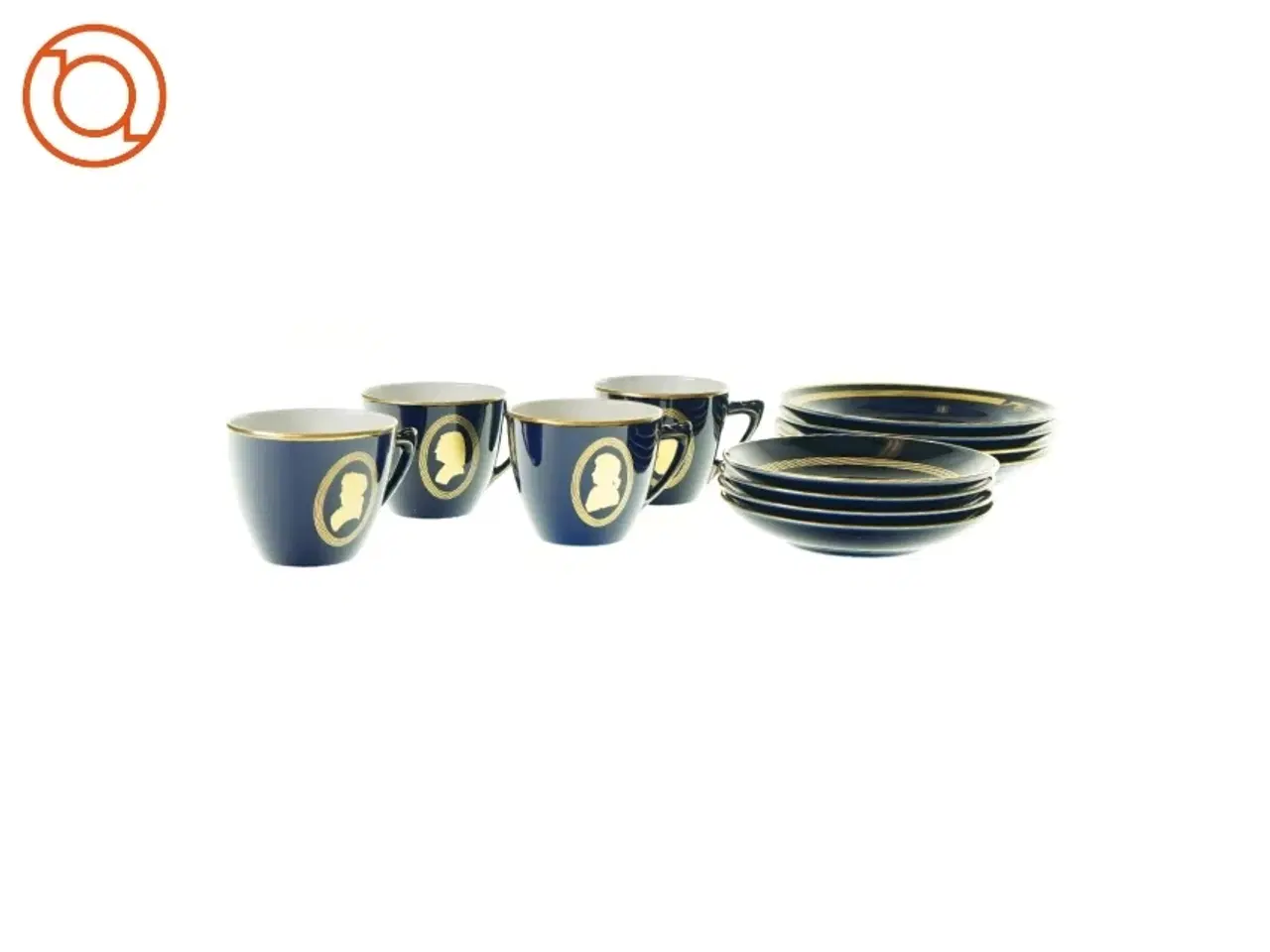 Billede 1 - Kaffe og kage sæt fra Bing & Grøndahl (4 personer)