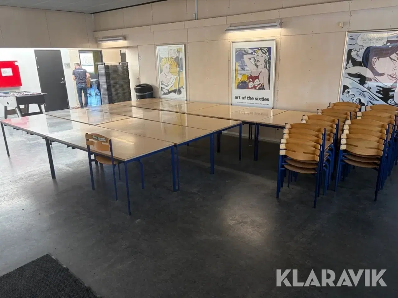 Billede 1 - Borde og stole Svejbæk 12 bord + 36 stole