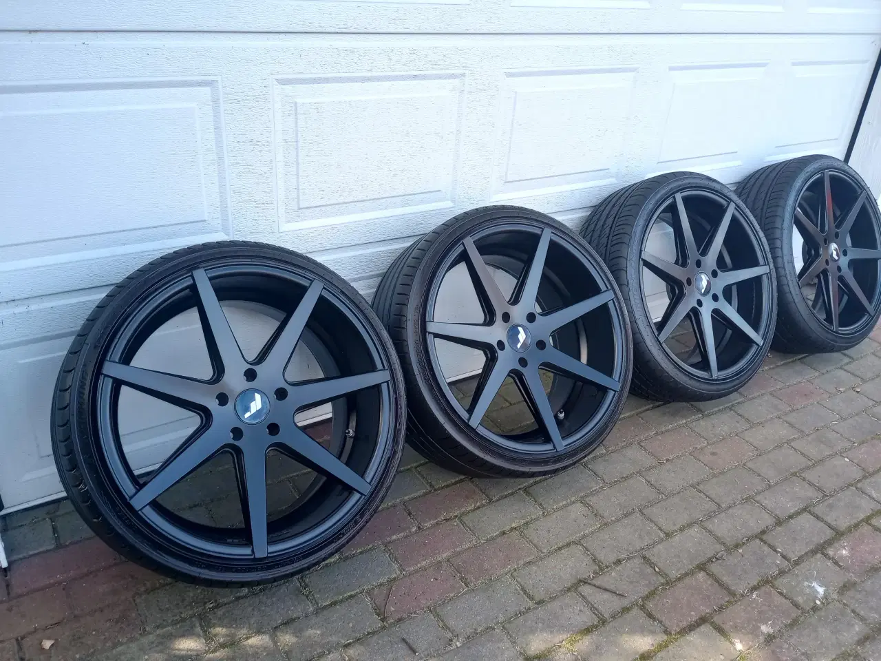Billede 4 - BMW 20" næsten nye alufælge Tpms, Nye dæk,